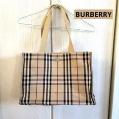 65【未使用級】BURBERRY BLUE LABEL トートバッグ - メルカリ