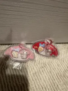 マイメロディ アクリルキーホルダー 2個セット