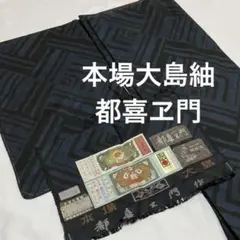 本場大島紬【都喜ヱ門】藤絹織物 純泥染 麻の葉文様 正絹 証紙付 袷着物 焦茶色 楽天市場】【新古品】 本場大島紬 都喜ヱ門 藤絹織物 着物