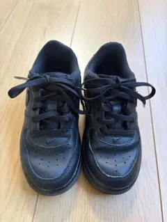 NIKE Air Force 1 キッズ スニーカー ブラック
