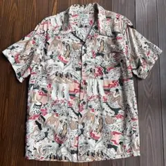 n*u様 DAIRIKU 百虎柄半袖アロハシャツ - メルカリ