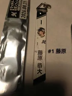 千葉ロッテマリーンズ 藤原恭大 本革製ボンフィン　8/21