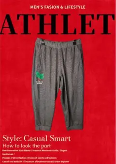 ATHLETA &CAFE DO BRASIL グレー ジャージパンツ