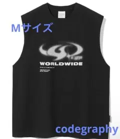 codegraphy（コードグラフィー）　ノースリーブ　ブラック　Mのサムネイル