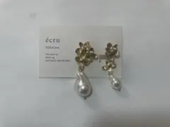 アシンメトリーパール　イヤリング
