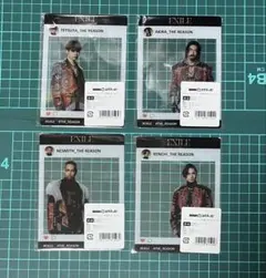 EXILE THE SECOND DMMスクラッチ クリアカード 4枚セット