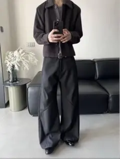 り*り様 深水光太変形ワイドデニムキココスタンディノフ×LEVI'S ブラウンデ 2026年最新】Kiko Kostadinov メンズ スラックスの人気アイテム - メルカリ