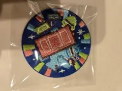 ディズニーキャラクターズビスケット2刺繍缶バッジ　モンスターズインク