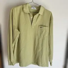 LACOSTE ポロシャツ 長袖 グリーン