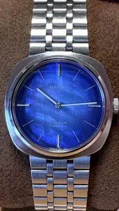 2026年最新】ORIENT 文字盤カラー：ブルー メンズ 手巻き時計の人気