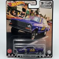 【ホットウィールプレミアム】ブールバード 1963 シェビー ノヴァのサムネイル