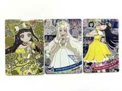 ひみつのアイプリ　つむぎ　サイン　メモリアルカードパック　３枚セット