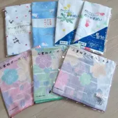 ガーゼてぬぐい　ガーゼハンカチ　セット