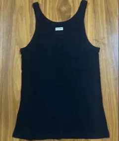 【DOLCE＆GABBANA】バックロゴ コットン生地タンクトップ Mのサムネイル