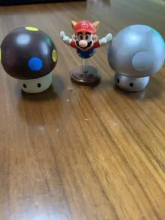 マリオチョコエッグフィギュア&キノコソフビ人形
