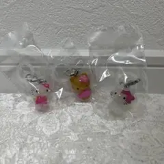 ハローキティ めじるしアクセサリー お花、日焼け、チャーミー