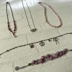 アナスイ ブレスレット ・ネックレス　5点セット 美品 新品 シルバー