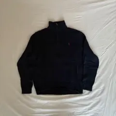 POLO RALPH LAUREN ハーフジップニットポロ