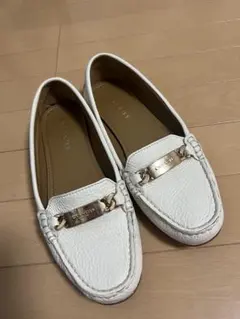 2026年最新】COACH カラー：ホワイト系 レディース ローファー・革靴の