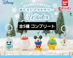 ディズニーキャラクター めじるしアクセサリー Winter コンプリートセット