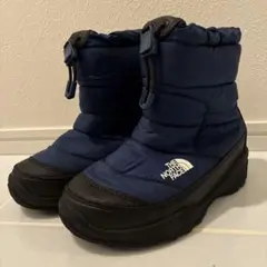THE NORTH FACE キッズ ヌプシ 18cm ネイビー