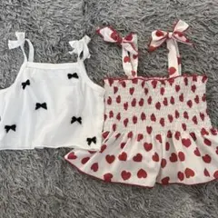 ベビー服　キッズタンクトップ　シーイン　80 2Y