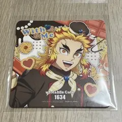 鬼滅の刃 コラボカフェ バレンタイン&ホワイトデー コースター 煉獄杏寿郎