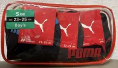 PUMA キッズ靴下 5足セット 23~25cm