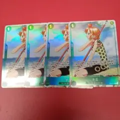 ワンピースカードゲーム EB02-017 R プロモ ナミ 4枚セット