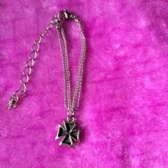 MSD用 シルバー クロスモチーフ ネックレス