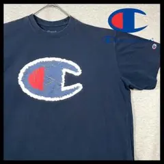 【Champion】ビッグロゴグラフィック　ビックプリントＴシャツ　ビッグサイズ