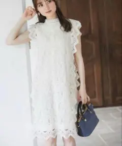 tocco＊ノースリーブレースワンピース