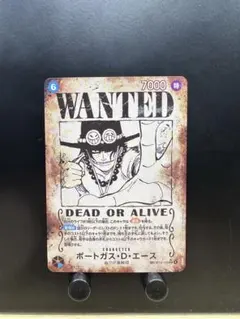 ワンピース カードゲーム ポートガス・D・エース　手配書