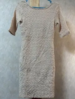 FOREVER 21 ベージュ 半袖 ワンピース S