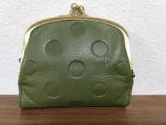 ズッケロフィラート　ドット　二つ折り財布 　グリーンのサムネイル
