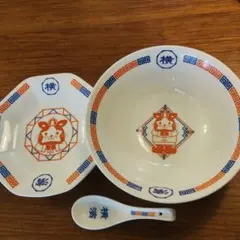 横浜DeNAベイスターズ 2024年 FC特典 中華風食器3点セット×2