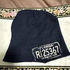 フロリダナンバープレートデザインニット帽
