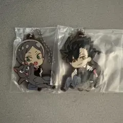 ハイキュー‼︎ でふぉラバ マスコット烏野・音駒キーホルダー