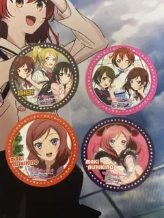 【稀少】ラブライブ！μ's ポップアップストア　東條希コースター4種 稀少】ラブライブ！μ's ポップアップストア 東條希コースター4種
