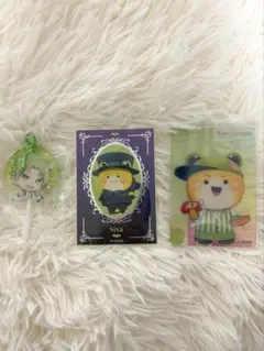 カラフルピーチ シヴァ セット キーホルダー ハロウィンシール ダイナーカード