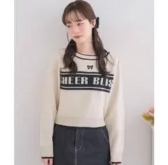 Emsexcite ロゴジャガードNT ニット トップス