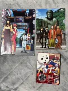 銀魂 晴祭りDVD 初回限定版 クリアファイル2枚 まとめ売り