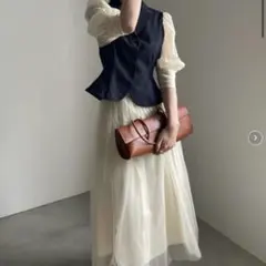 MARNO Ella jacket beige 丸林広奈 - メルカリ