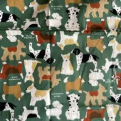 SCRAMBLE DOGS 犬柄 プリント生地