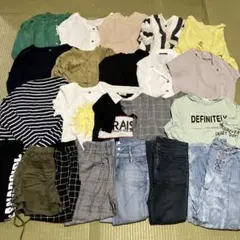 レディース　春夏物まとめ売り　Mサイズ 　パンツ　デニム　半袖シャツ　Tシャツ