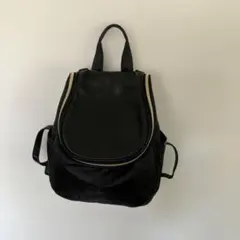 Equal JK ロゴ柄 リュック ブラック