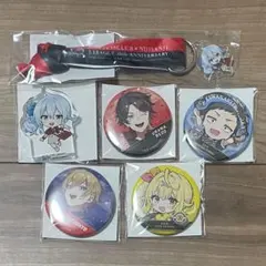 にじさんじ J1くじ 缶バッジ アクリルブロック