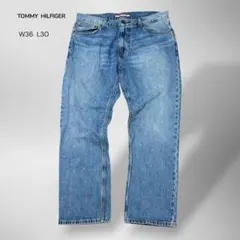 TOMMY HILFIGERデニムジーンズW36 L30メンズXL相当ストレートのサムネイル