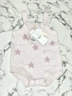 【gelato pique】BABY スムーズィースターロンパース 新品未使用