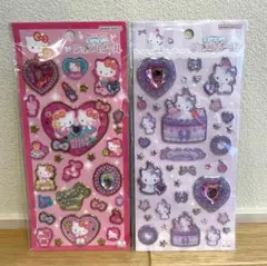 【正規品】キラキラジュエルシール　ハローキティ　チャーミーキティ